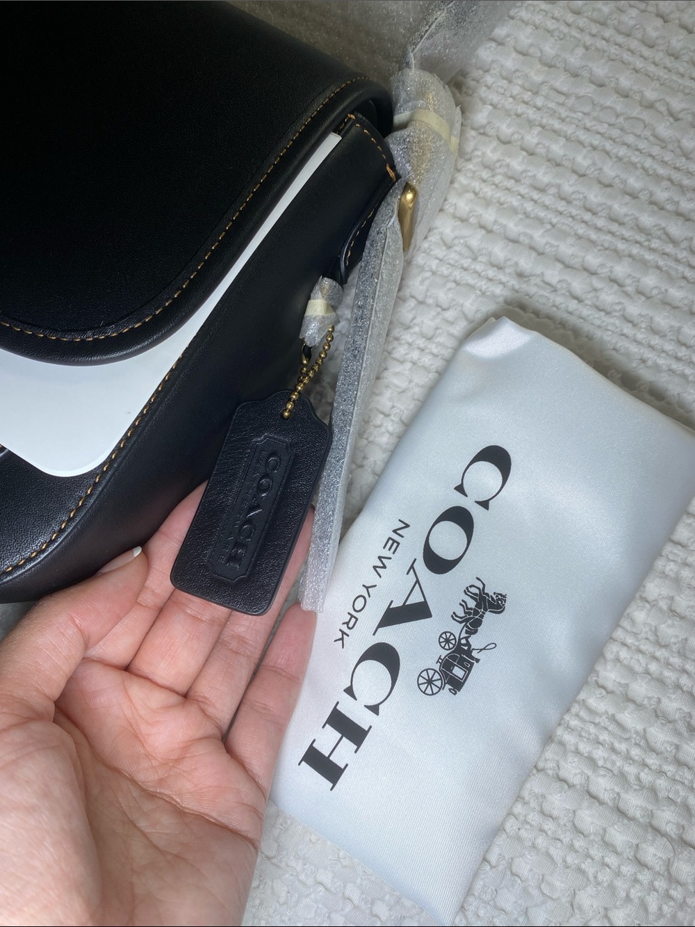 NWT Coach Rambler Black Glove Tanned Leather🖤 - Picture 10 of 16